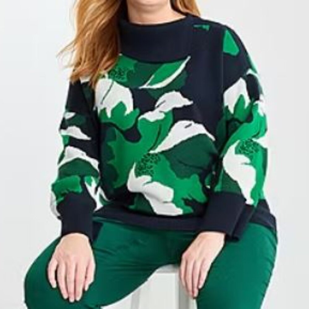 NWT LIZ CLAIBORNE Women's Long Sleeve Floral Pullover Sweater - 3X - Picture 3 of 15